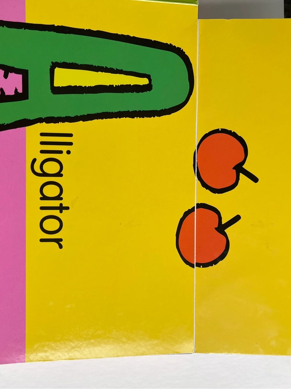 Alphabet Lift-the-Flap Board Book - Colorful ABC Learning for Kids